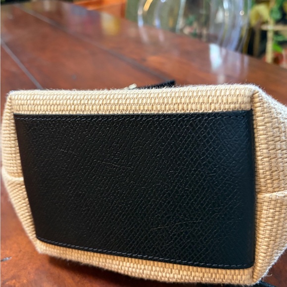 Longchamp le pliage collection tote basket bag handbag crossbody leather canvas - Picture 14 of 16